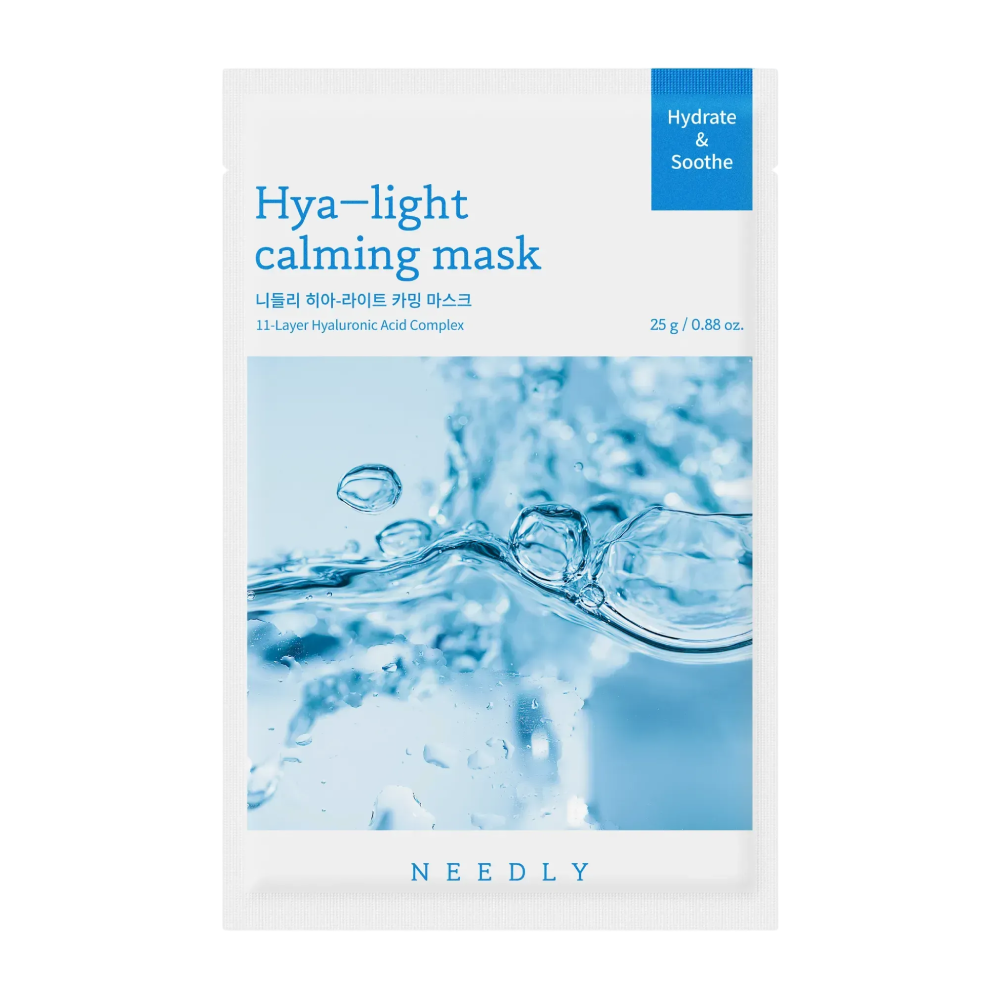 NEEDLY Hya-light Calming Mask 25g - Зволожувальна маска з гіалуроновою кислотою NEEDLY Hya-light Calming Mask 25g - Зволожувальна маска з гіалуроновою кислотою